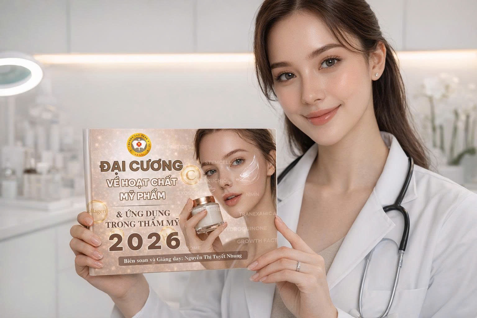 Khóa MỸ PHẨM ĐẠI CƯƠNG (Ứng dụng Hoạt Chất Mỹ phẩm trong Chăm sóc thẩm mỹ da)